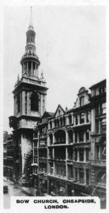 Bow Church, Cheapside, London, 1920-as évek alkotó: Unbekannt