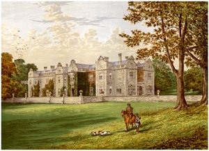 Brantingham Thorpe, Yorkshire, a Sykes család otthona, 1880 alkotó: Unbekannt