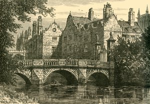 Bridge, St. Johns College, 1898. alkotó: Unbekannt