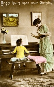 Fényes órák születésnapján, 20. század elején alkotó: Unbekannt