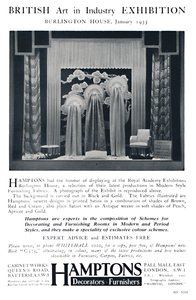 Brit művészet az iparban kiállítás – Burlington House, 1935. január alkotó: Unbekannt