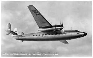 British European Airways Erzsébet-osztályú repülőgép, XX. század alkotó: Unbekannt
