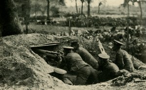 Brit haditengerészeti hadosztály Antwerpenben, Belgiumban, első világháború, 1914, 1920 körül. alkotó: Unbekannt