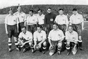 Brit olimpiai labdarúgó-válogatott, berlini olimpia, 1936 alkotó: Unbekannt