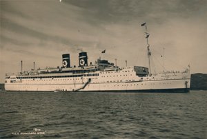 SS Arandora Star of the Blue Star Line brit személyszállító hajó, 1936 alkotó: Unbekannt