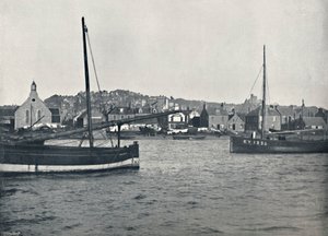 Broughty Ferry – Kilátás a folyóról, 1895 alkotó: Unbekannt