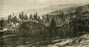 Broussa, Törökország ősi fővárosa, 1890. alkotó: Unbekannt