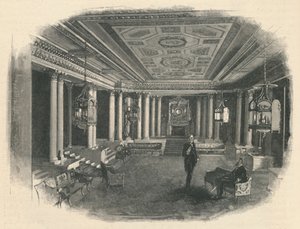 Buckingham-palota: A Márványterem, 1886 alkotó: Unbekannt