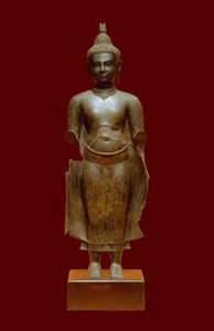 Buddha khmer művészet, Kambodzsa, 14. évf. alkotó: Unbekannt