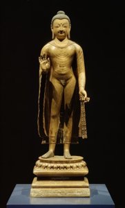 Buddha Sakyamuni / szobor, 7. század alkotó: Unbekannt