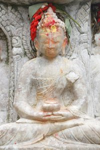 A meditáció Buddha, Kirtipur, Nepál alkotó: Unbekannt