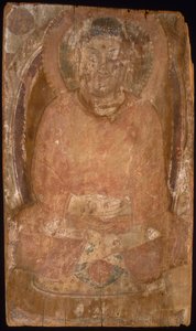 Buddha halo és lángoló testtel Mandorla, 6-7. század. alkotó: Unbekannt