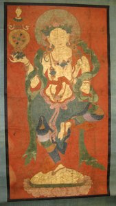 Buddhista kísérő, esetleg dakini, 18. század vége. alkotó: Unbekannt