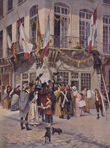 Az olasz hadseregek győzelmi értesítője, 1797, 1896 alkotó: Unbekannt