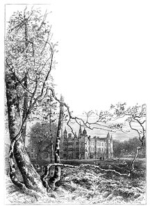 Burleigh House Gardens, Stamford, Lincolnshire, 1900 alkotó: Unbekannt