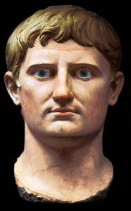Augustus római császár mellszobra, Kr. e. 1. század alkotó: Unbekannt