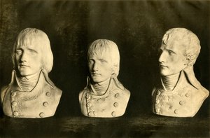 Napóleon mellszobrai, 18. század vége, 1921. alkotó: Unbekannt