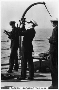 Napot lövő kadétok, Royal Navy College, 1937 alkotó: Unbekannt