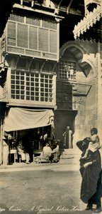 Kairó – Egy tipikus szülőház, 1918-c1939. alkotó: Unbekannt