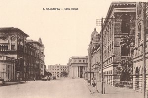 Kalkutta – Clive Street, 1900 alkotó: Unbekannt