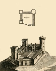 Cambridge-i kastély, 1783. alkotó: Unbekannt