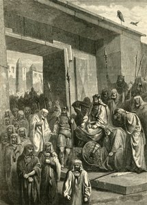 Cambyses és Psammetichus, 1890. alkotó: Unbekannt