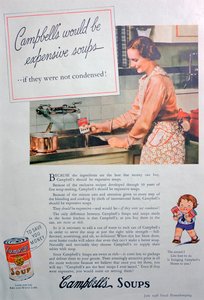 Campbells Soups hirdetés, 1936 alkotó: Unbekannt