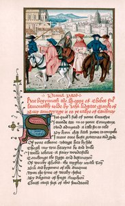 Canterbury zarándokok, 1420 19. század alkotó: Unbekannt
