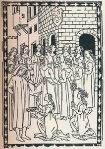 A Ballo dal, 1568, 1917 alkotó: Unbekannt