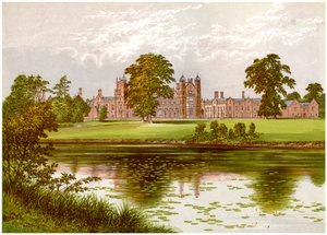 Capesthorne, Cheshire, a Davenport család otthona, 1880 alkotó: Unbekannt