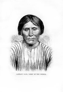 Jack kapitány, az indián Modoc törzs főnöke, 1872 alkotó: Unbekannt