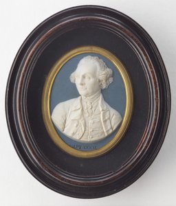James Cook Wedgwood kapitány portré medalion, 1776 körül alkotó: Unbekannt