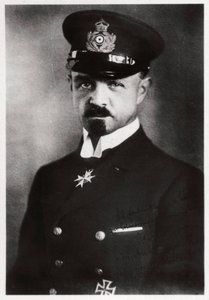 Peter Strasser kapitány, német léghajó-flotta parancsnoka, I. világháború, 1916-1918 1933 alkotó: Unbekannt