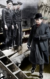 Scott kapitány, brit sarkkutató, a Terra Nován, 1900-1910 1936 alkotó: Unbekannt