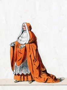 Wolsey bíboros, Shakespeare drámájának jelmezterve, VIII. Henrik, XIX. alkotó: Unbekannt
