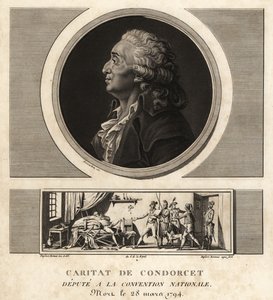 Caritat de Condorcet (1743-1794), francia filozófus és matematikus alkotó: Unbekannt