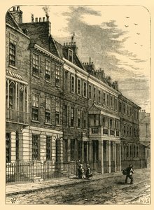 Carlyles-ház, Great Cheyne Row, 1876. alkotó: Unbekannt