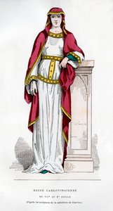 Karoling királynő, 7-10. század 1882-1884 alkotó: Unbekannt