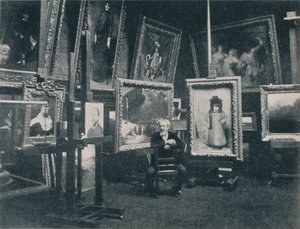 Carolus Duran stúdiójában, 1897 alkotó: Unbekannt