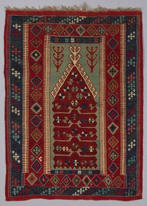 Kilim szőnyeg, 19. század vége – 20. század eleje. alkotó: Unbekannt