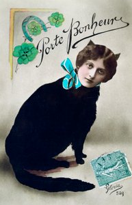 Carry Happiness, francia képeslap, c1900 alkotó: Unbekannt