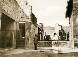 Marco Lucretius Fronto háza, Pompeii, Olaszország, 1900-as évek alkotó: Unbekannt