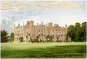 Cassiobury Park, Hertfordshire, Essex grófjának otthona, 1880 alkotó: Unbekannt
