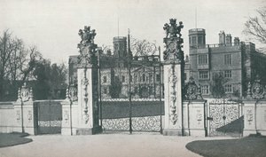 Castle Ashby, Northants, 1915 alkotó: Unbekannt