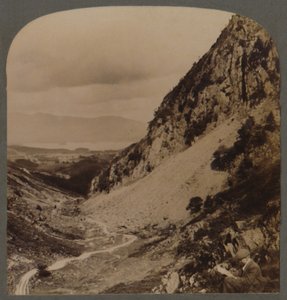 Castle Crag és a gyönyörű Borrowdale-völgy, Lake District, Anglia, 1903. alkotó: Unbekannt