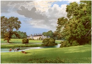 MacGarrett kastély, Mayo megye, Írország, Lord Oranmore otthona, 1880 alkotó: Unbekannt