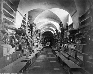 A kapucinusok katakombái, Palermo, Olaszország, 1910-es évek alkotó: Unbekannt