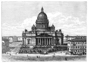 Szent Izsák-székesegyház, Szentpétervár, Oroszország, 1900 alkotó: Unbekannt
