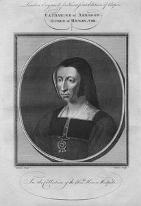 Aragóniai Katalin, VIII. Henrik királynője, 1784. alkotó: Unbekannt