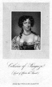 Braganzai Katalin, II. Károly angol király hitvese, 1821 alkotó: Unbekannt